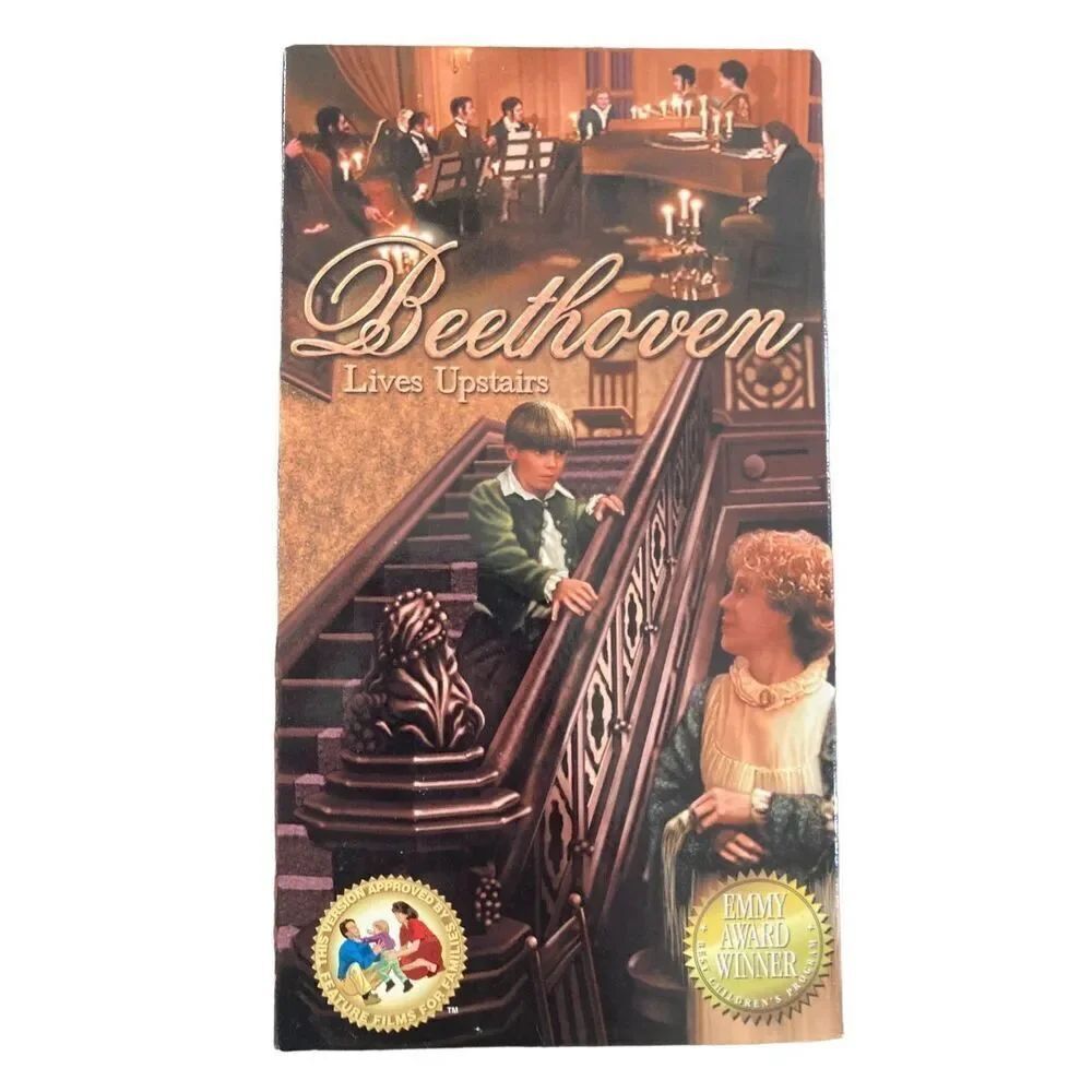 Beethoven Lives Upstairs VHS Tape Vintage Movie 1992/98 Music Piano